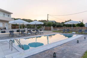 Villa Nontas Ntina with Private Pool & Playground